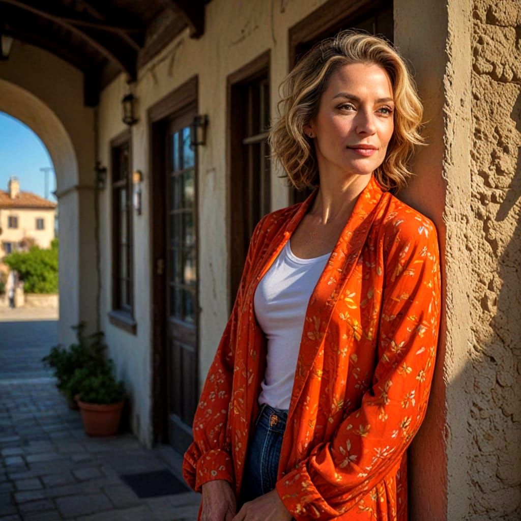 Sophisticated Lady Exudes Inner Peace and Confidence