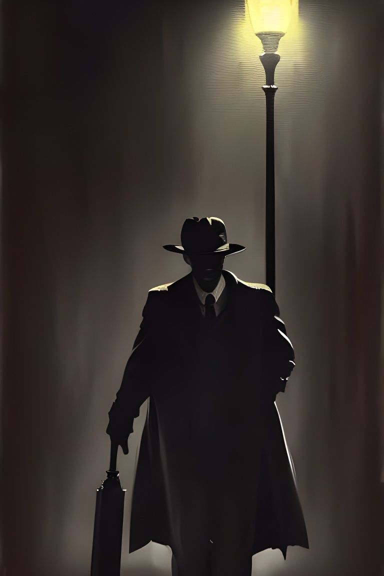 Noir AI Generated Artwork NightCafe Creator