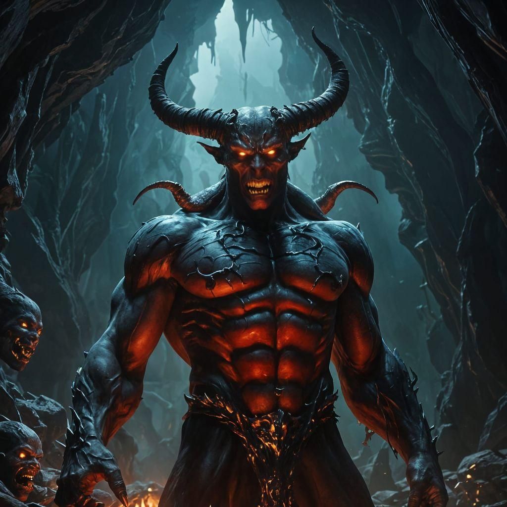 Demon lord of the Underworld  by @That cinema teacher