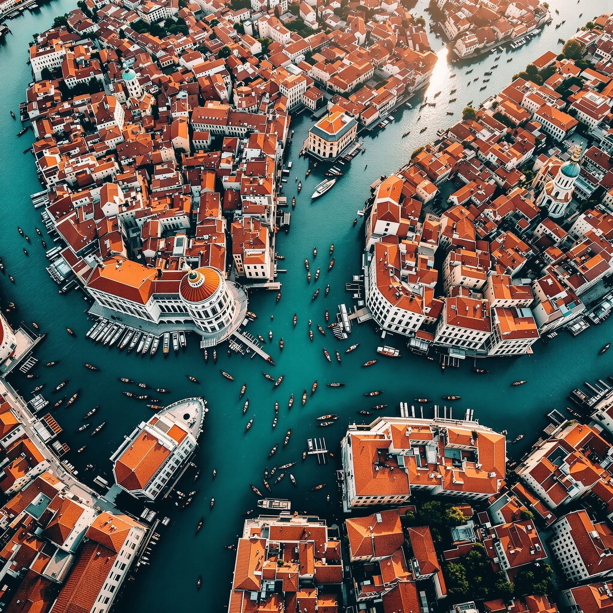 ונציה ממעוף הציפור