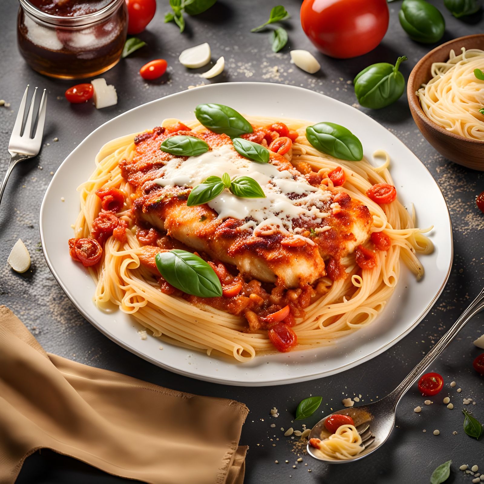 Pasta  by @Aaron Lee