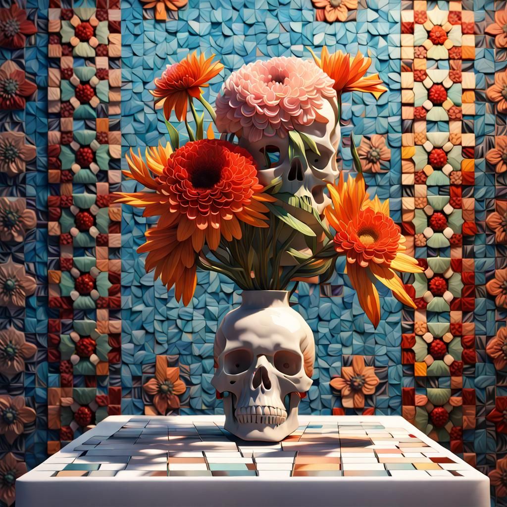 Vase "The Skull"