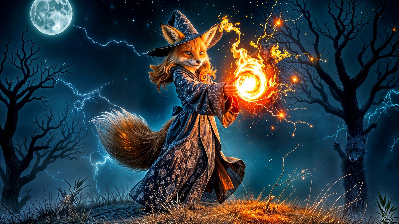 Foxy Fury : The Spellbound Inferno  by @Coco Lasticot