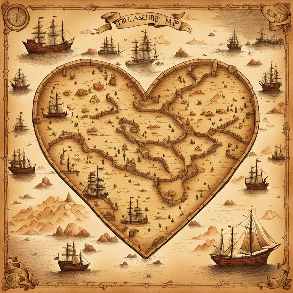 The Treasure Map to My Heart