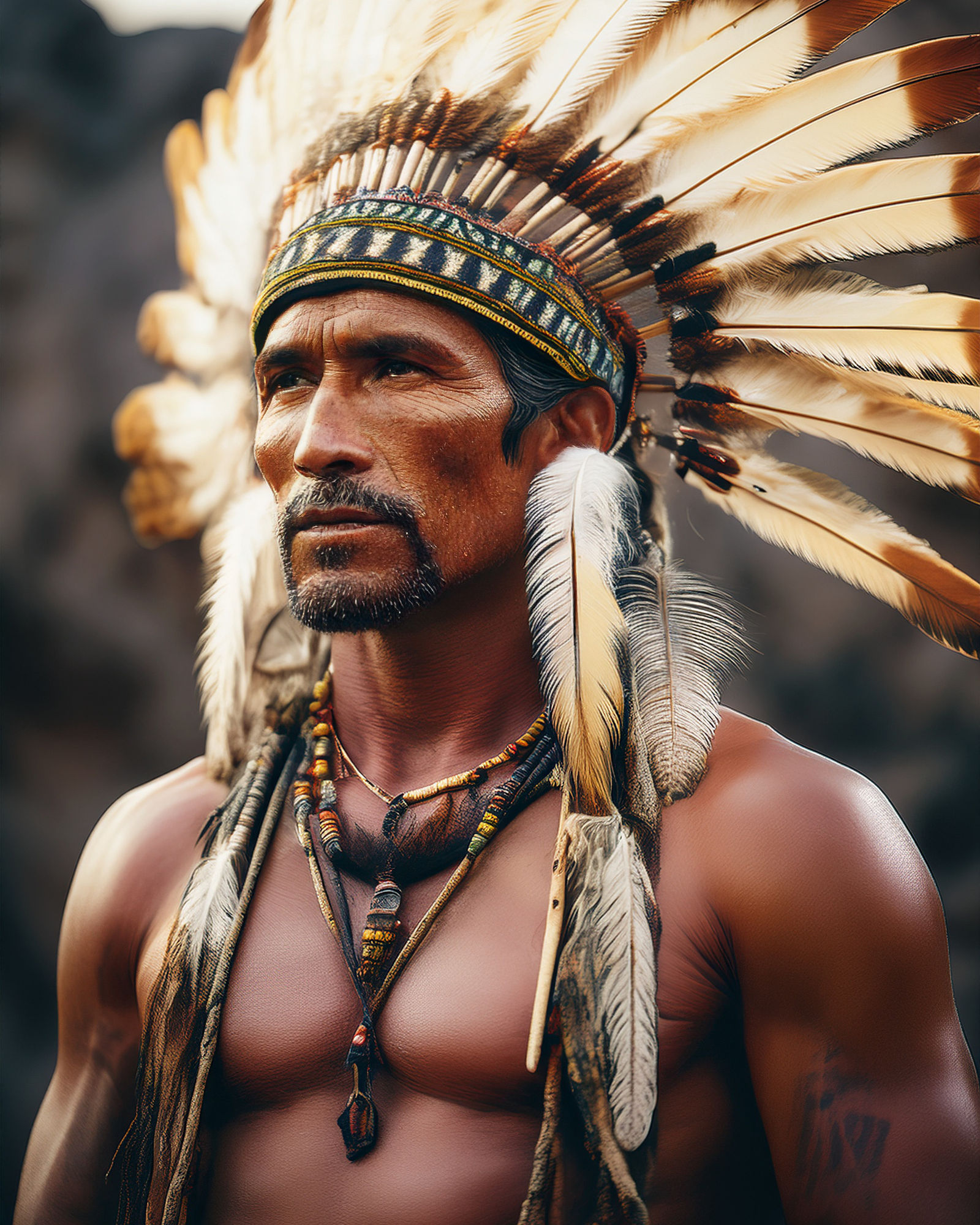 A breathtaking, high-resolution digital portrait