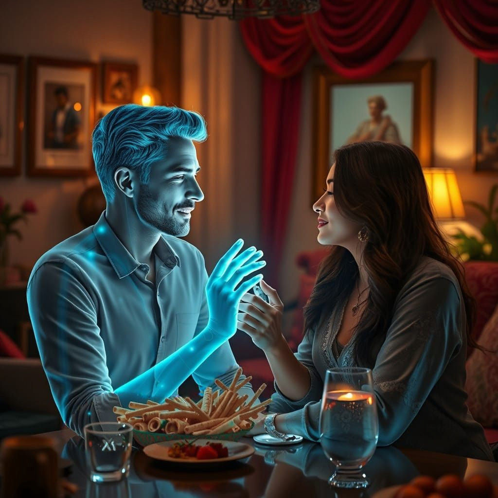 Holograms - Long Distance dating  by @Jaybee