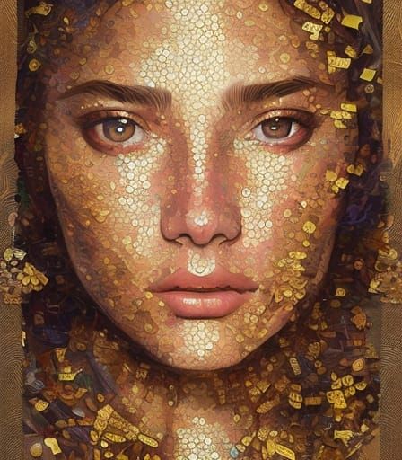 Golden… Midas’s daughter transforms…