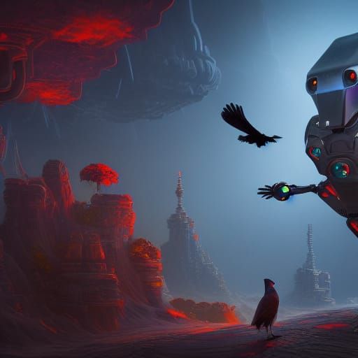 Robotic crow