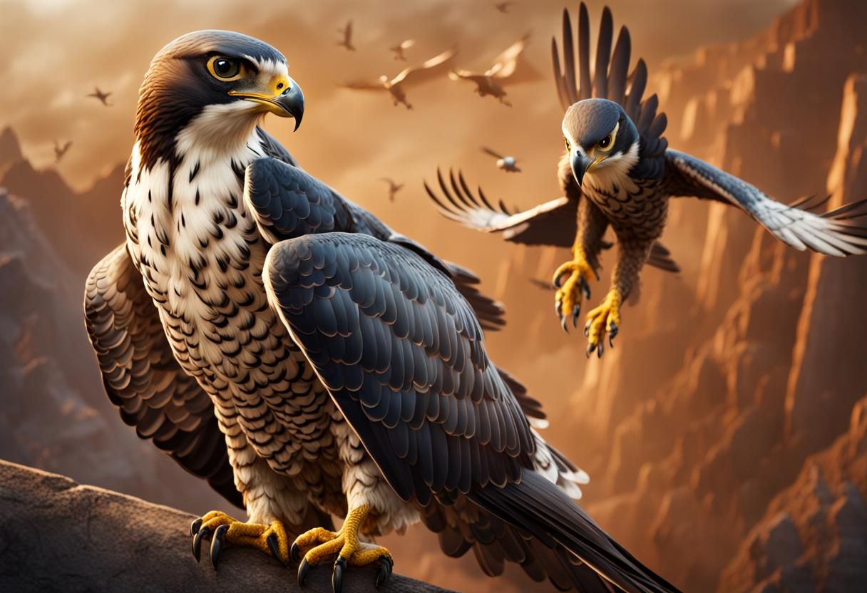 Peregrine falcon