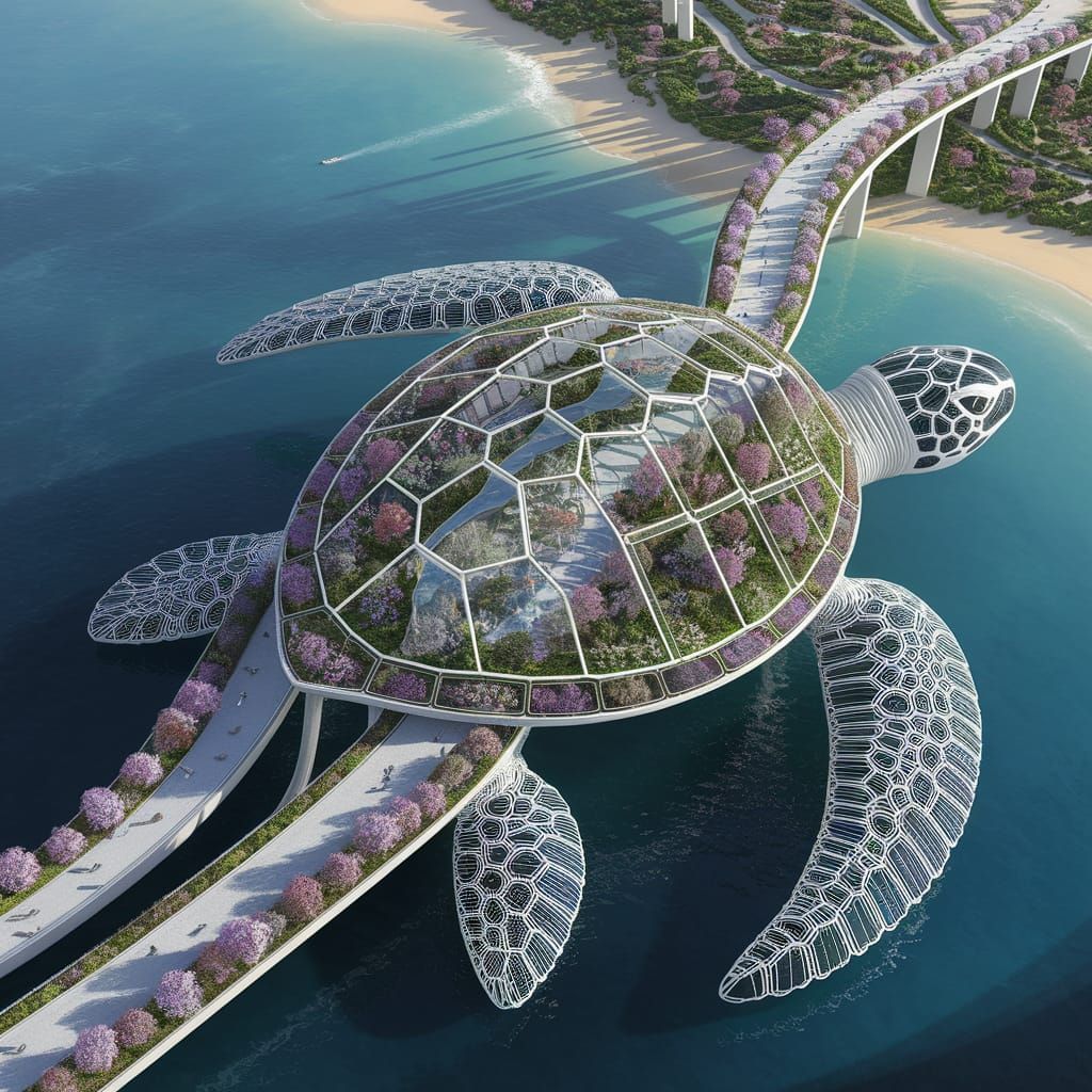 Turtle Bridge, Thailand  by @Frederick