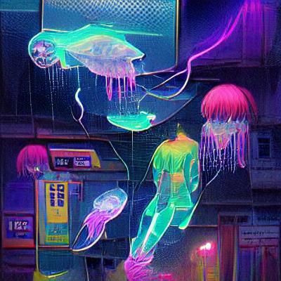 FLOATING JELLYFISH