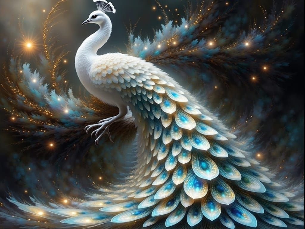 CELESTIAL PEACOCK  by @BIG