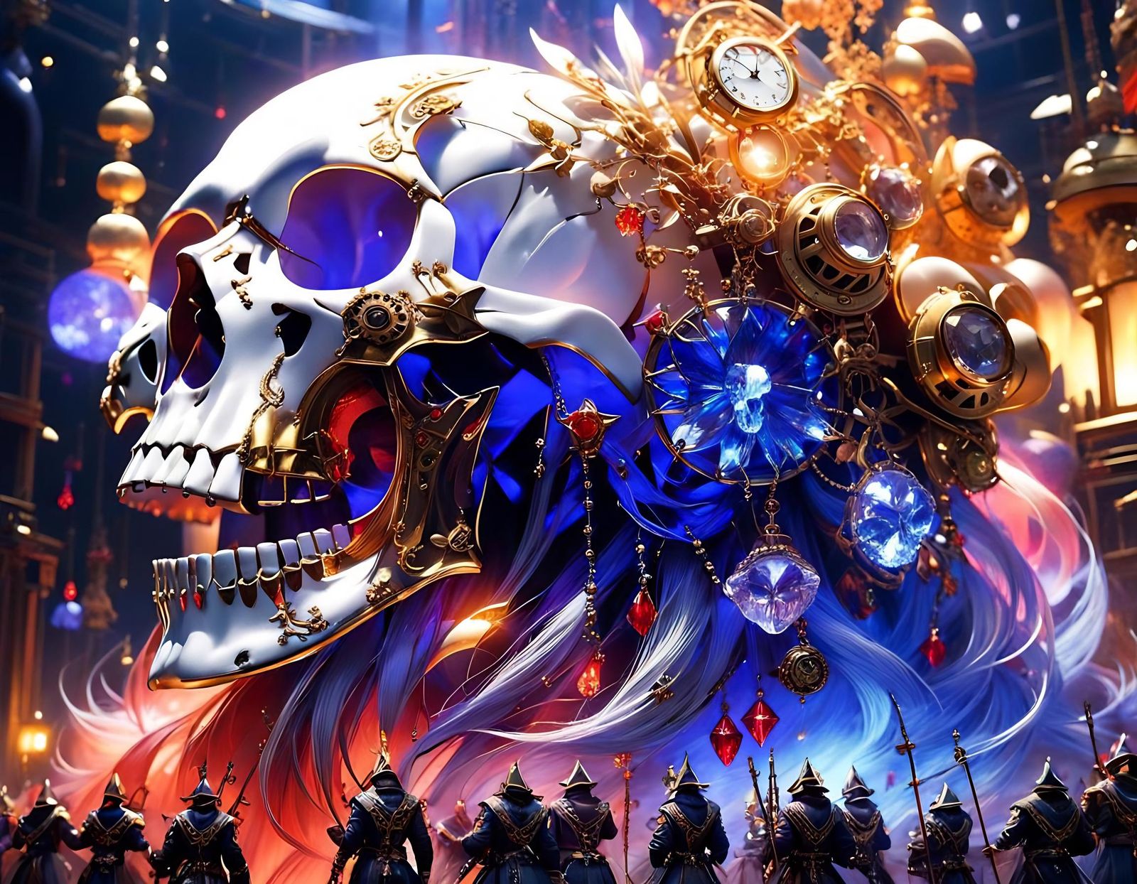 🆗 Steampunk - Evil, ferocious Spirit of Warriors