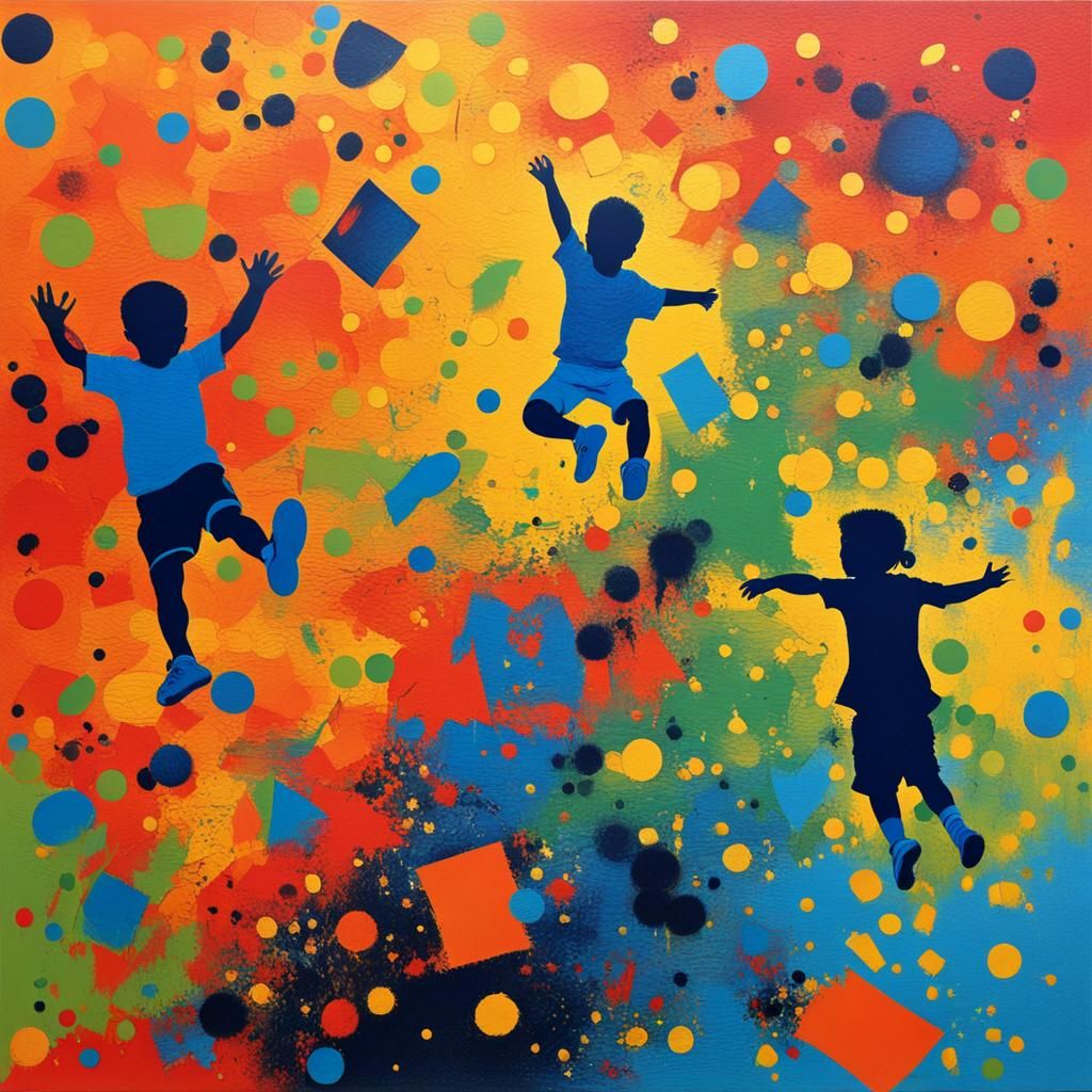 children playing