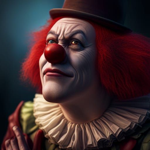 clown - AI Generated Artwork - NightCafe Creator