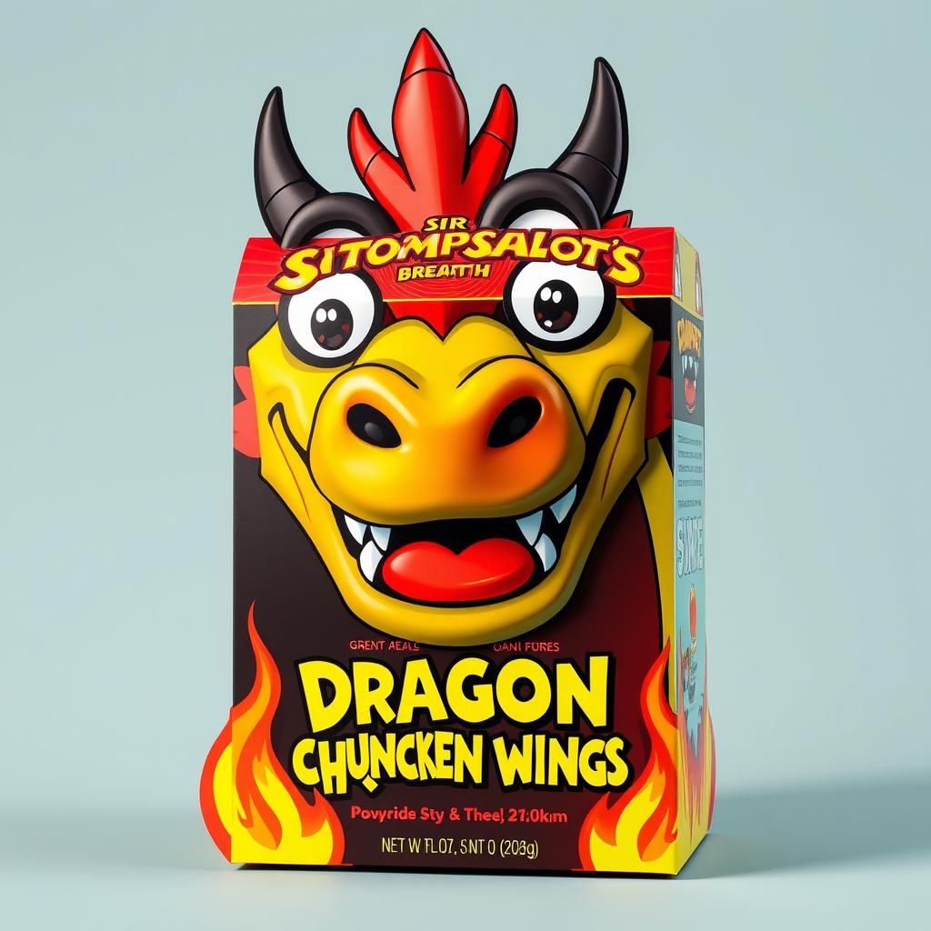 Sir Stompsalot's Dragon Chunken Wings   by @Mason