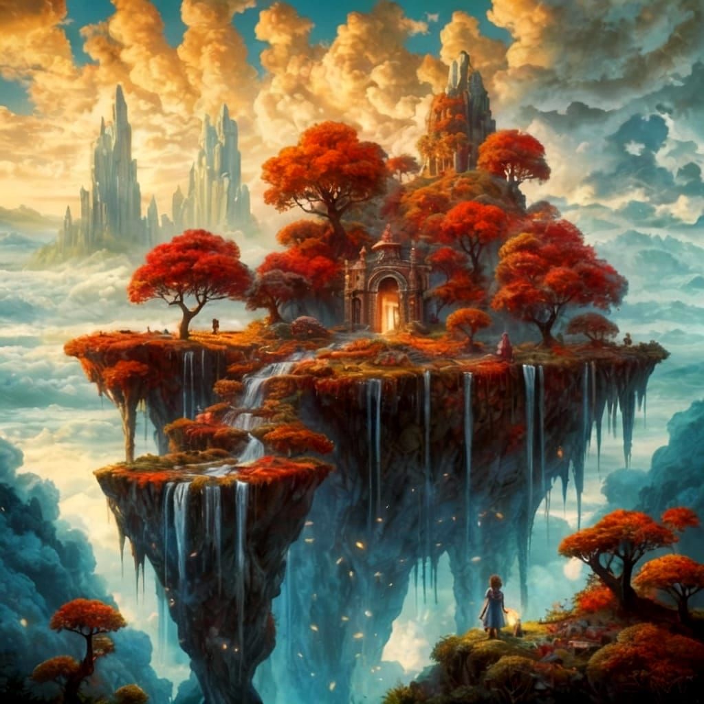 Change the green leaves to red and orange leaves.   by @Imarti94