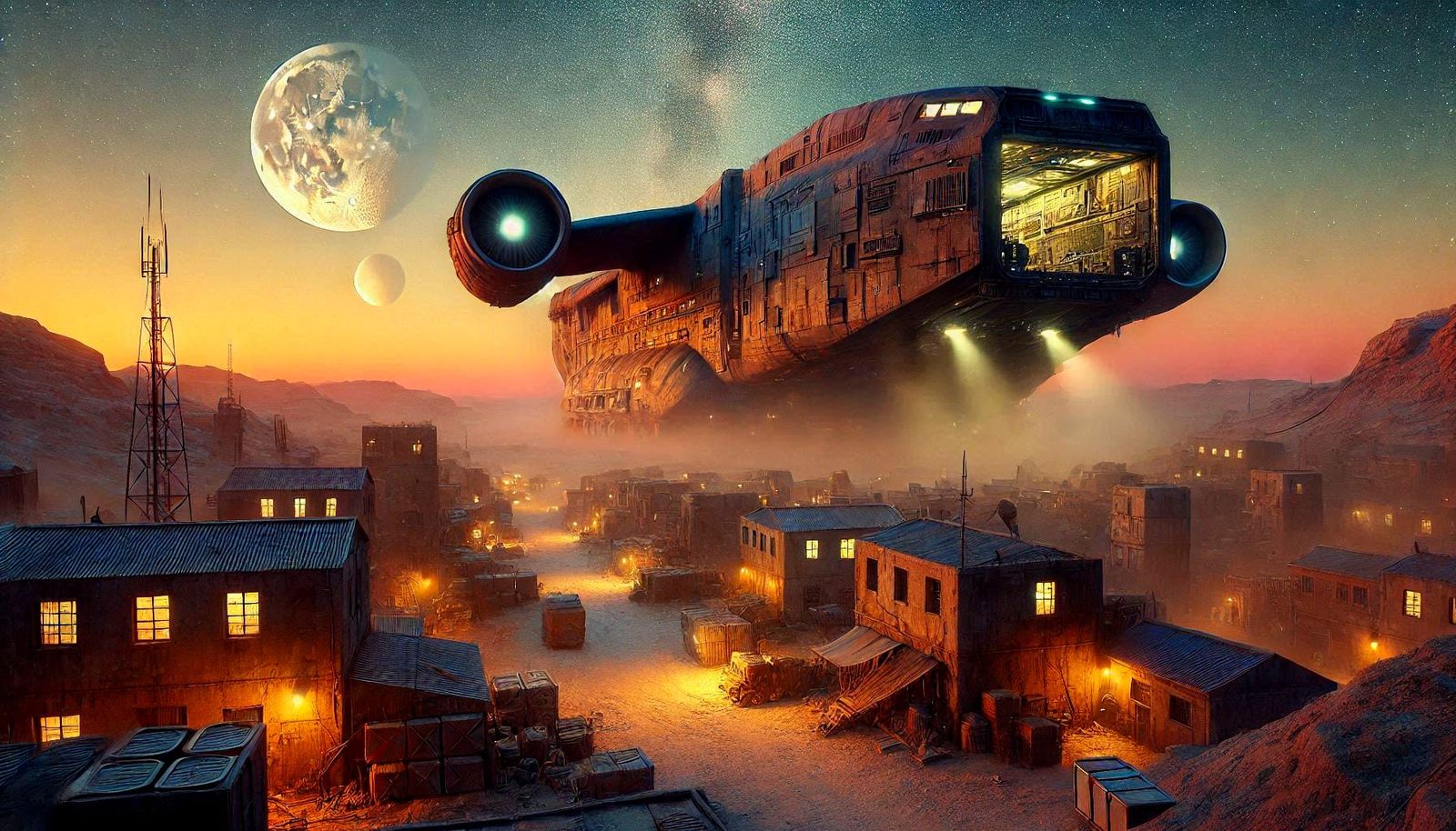 The Mundane part of Space Colonization.  The Supply and pers...