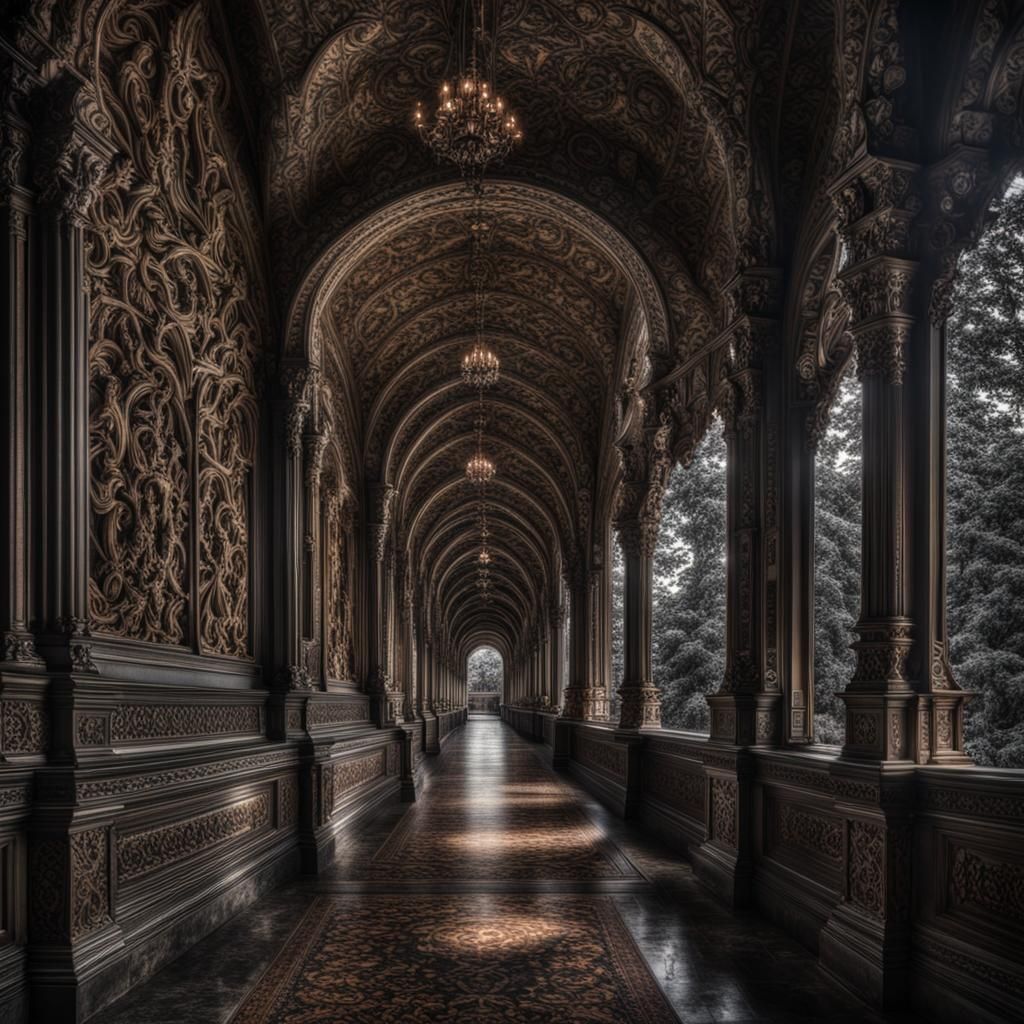 The hall way