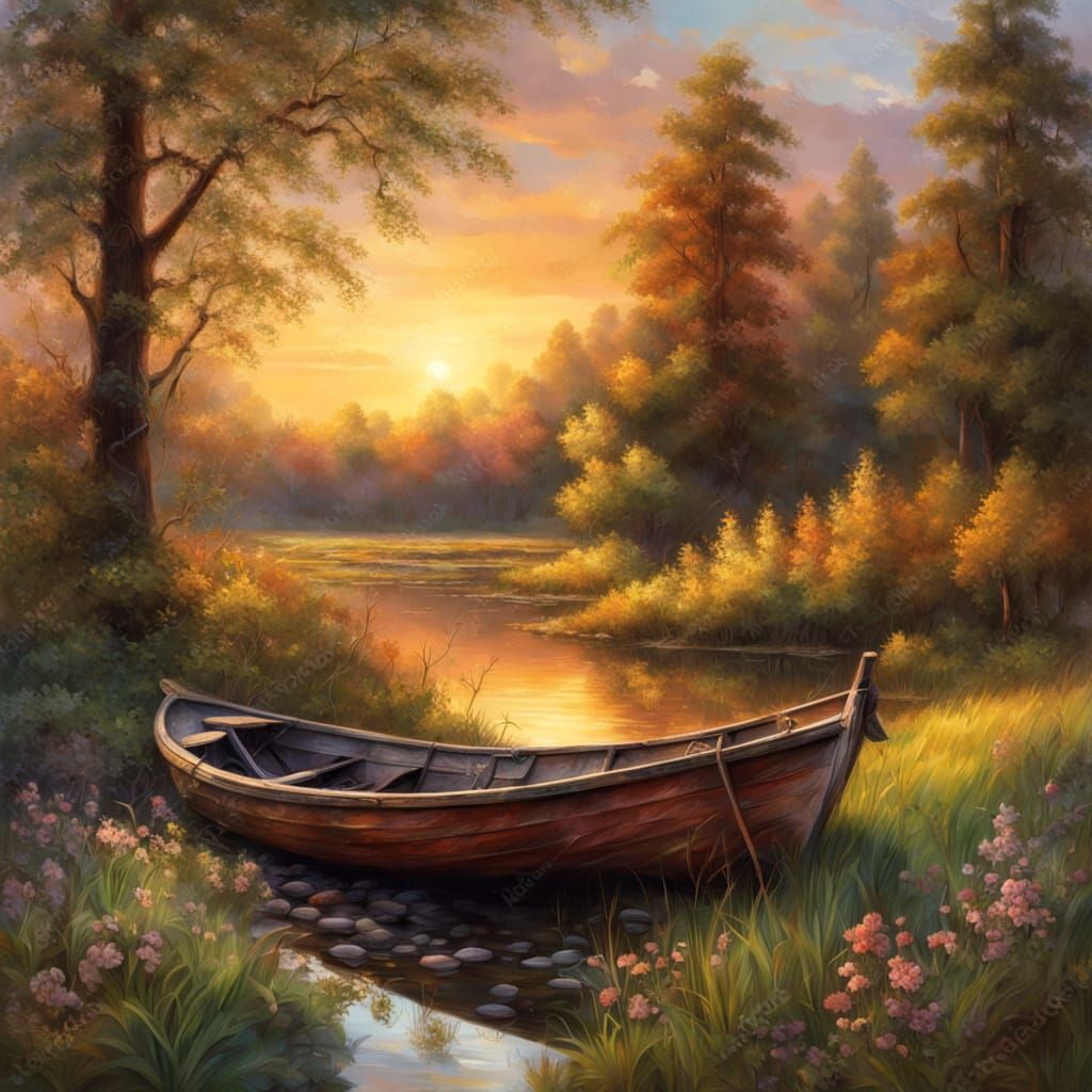 A Lonely Boat ๐๐