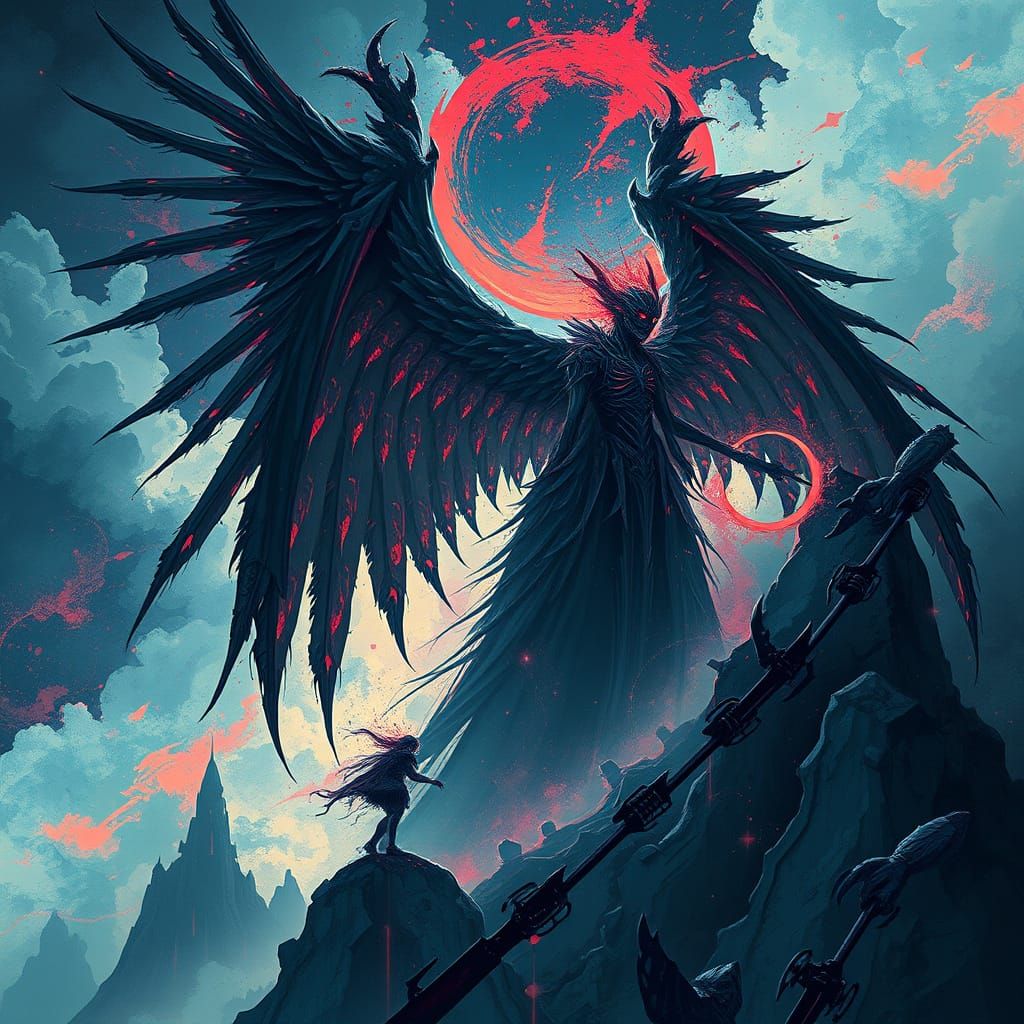 Angel of Death.  by @Jas