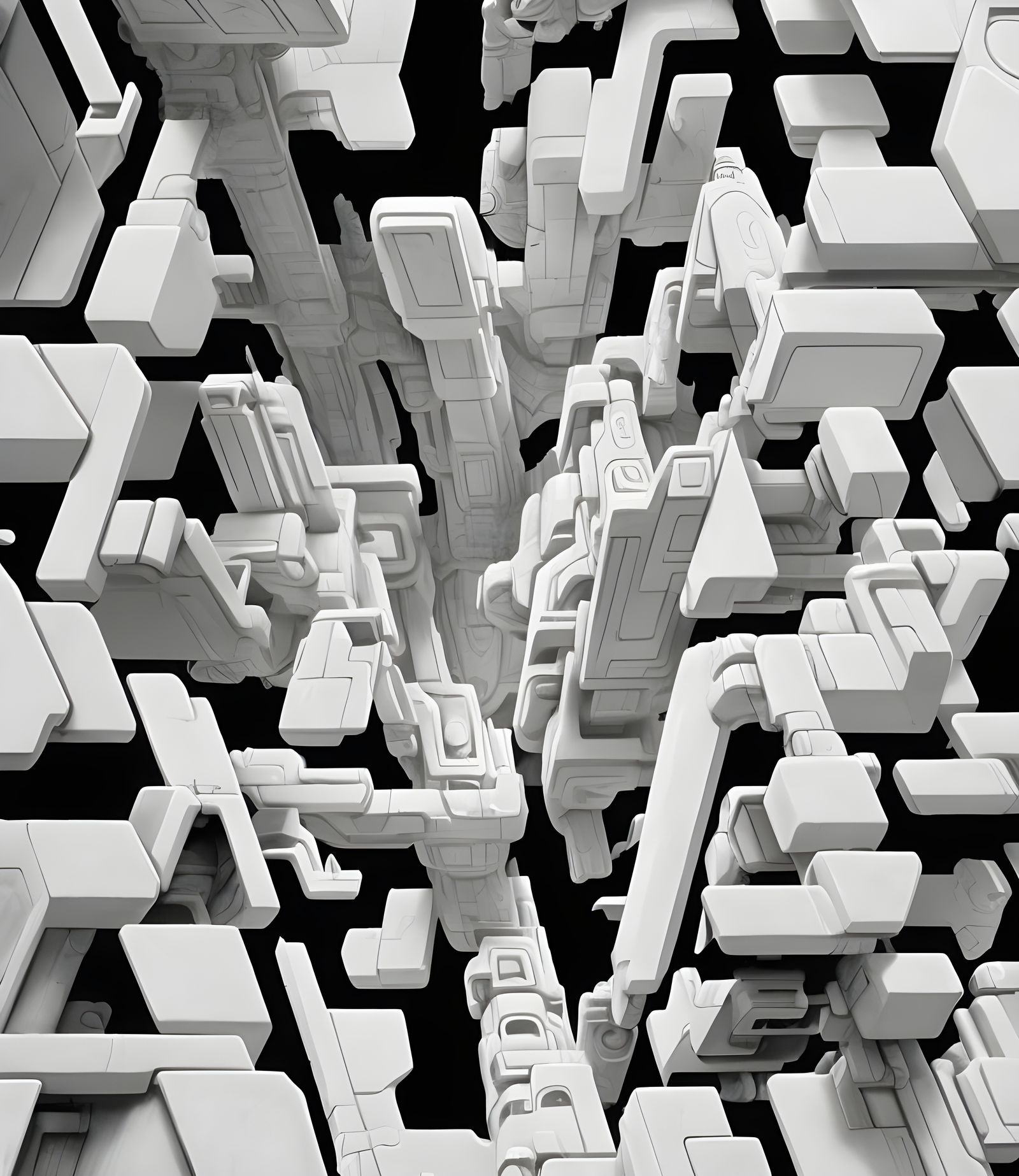 Toltecatl b&w labyrinth 30apr23
