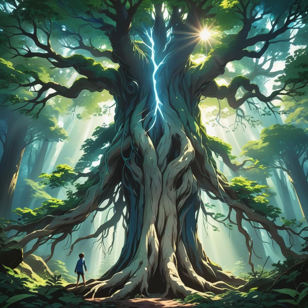 walking living face tree trent