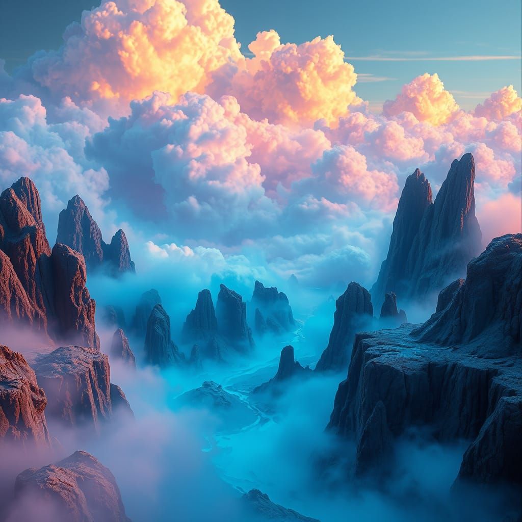 mystical canyon  by @blueribbonkat