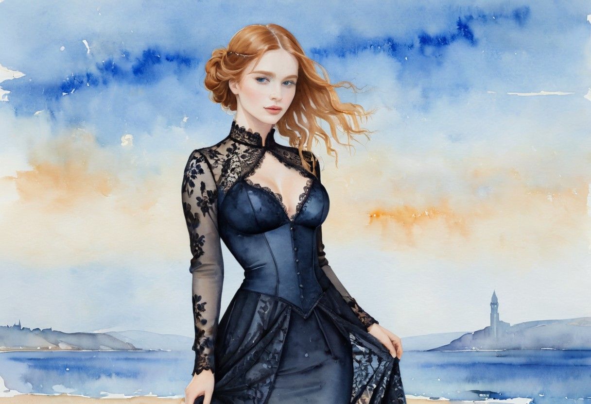 black victorian dress 3