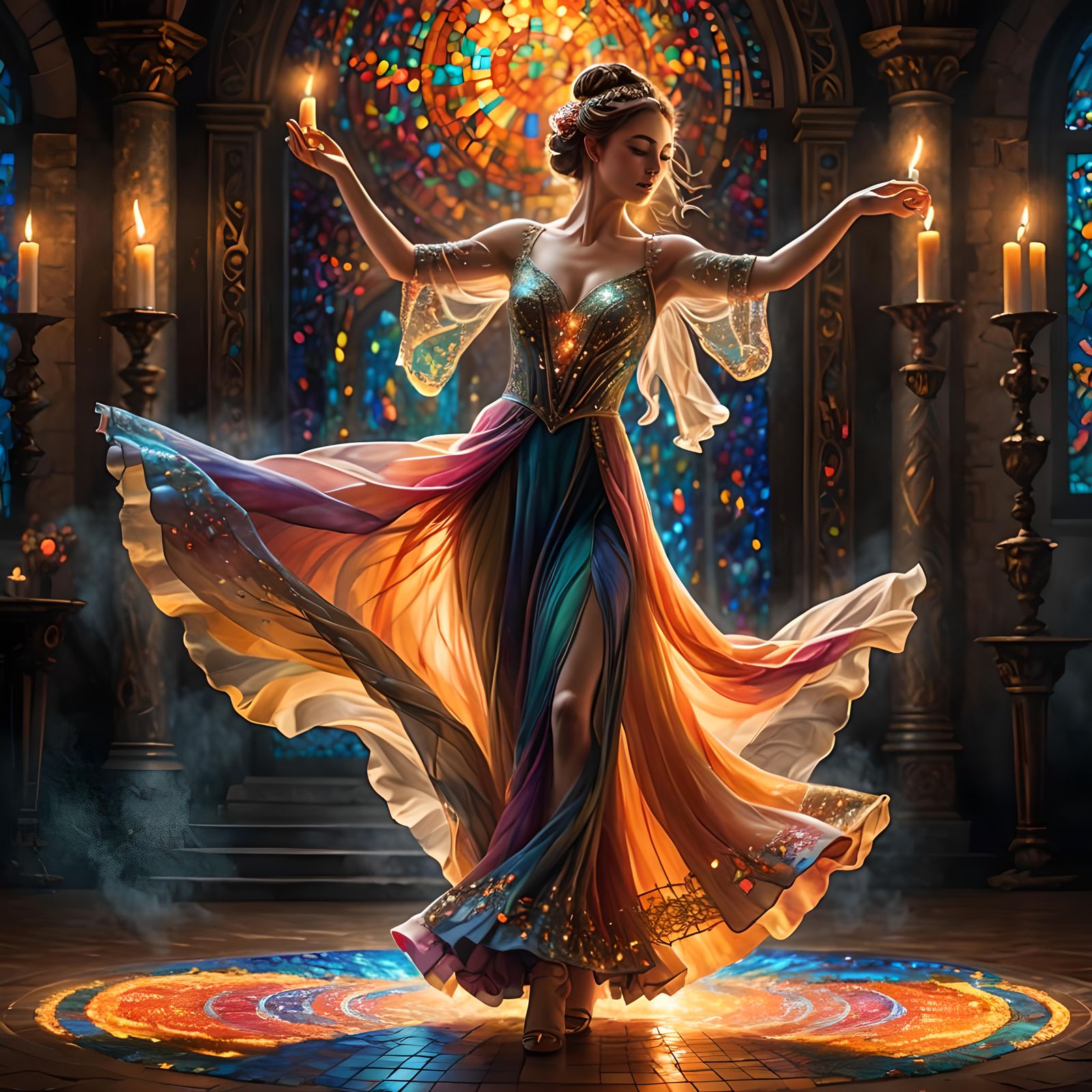 "Slow Dancing in a Burning Room"  by @Trells