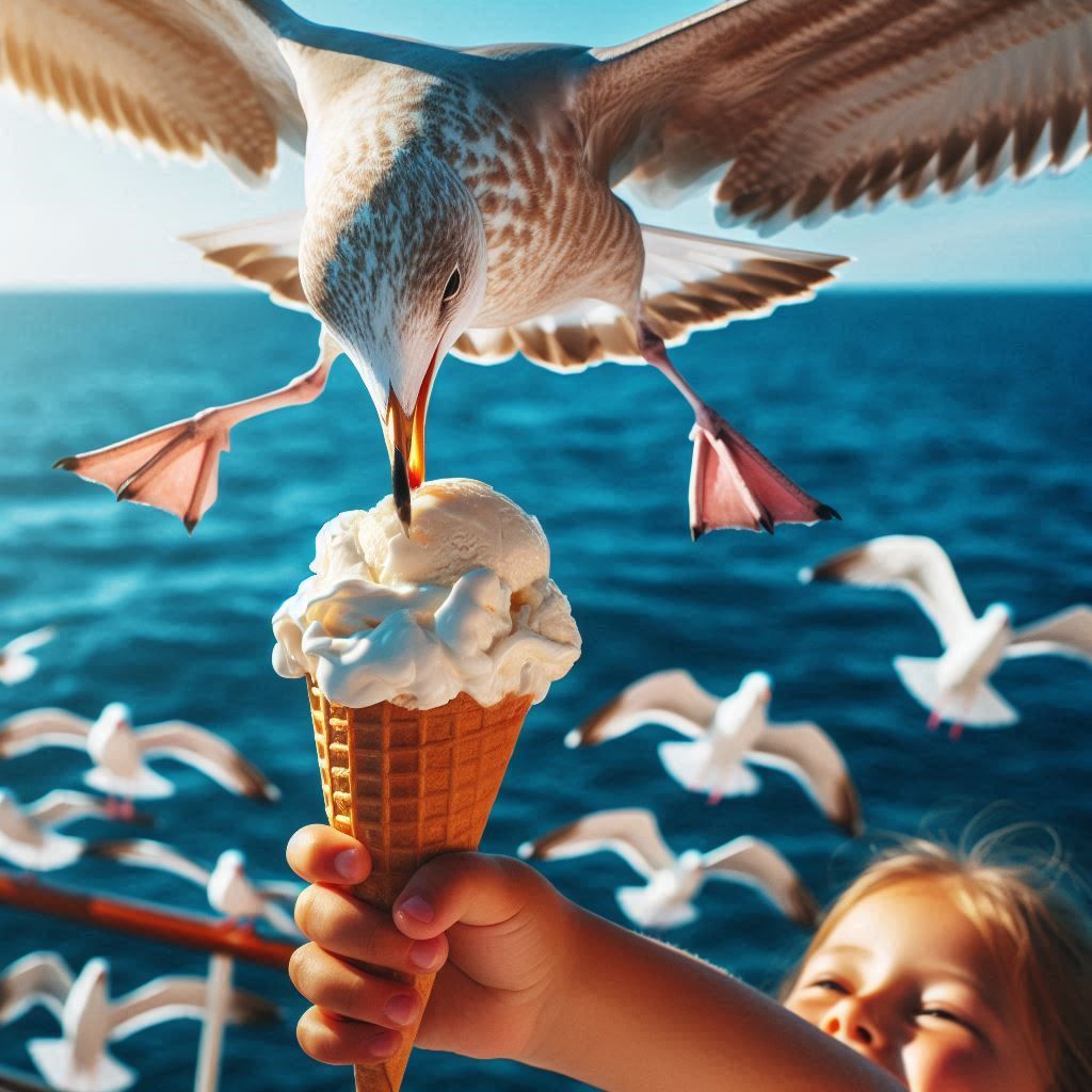Seagull  by @Csf