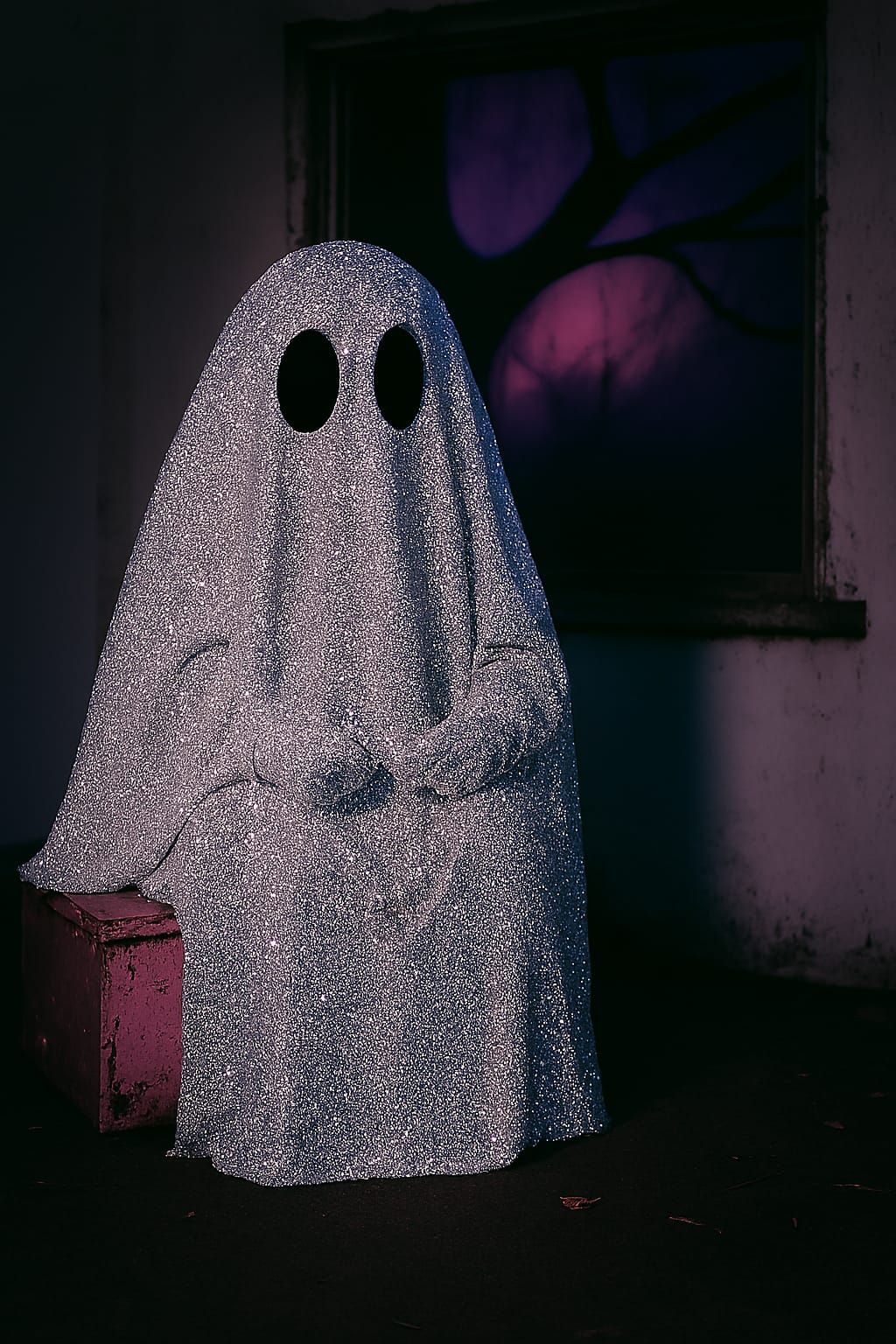 Glittery Ghost
