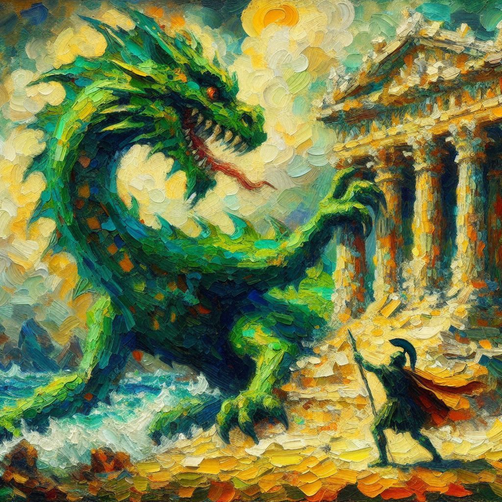 Cadmus and the foundation of Thebes