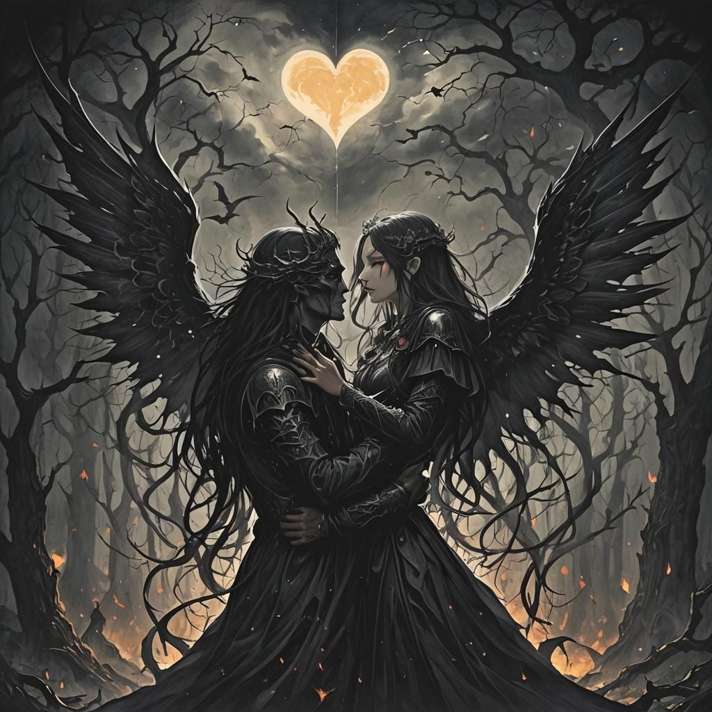 Darkness invading love