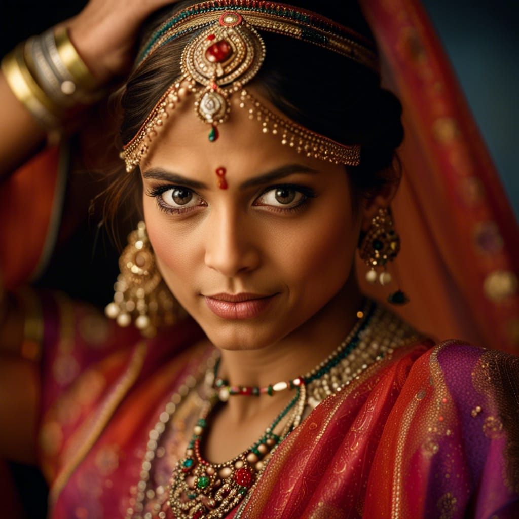Bollywood princess portrait  by @Blaze