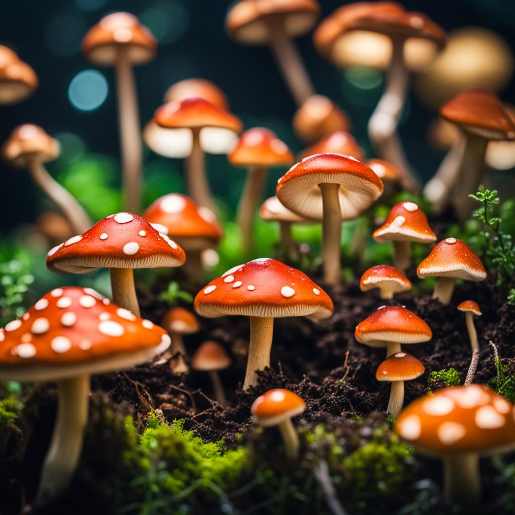 Nitroshroom mushroom garden