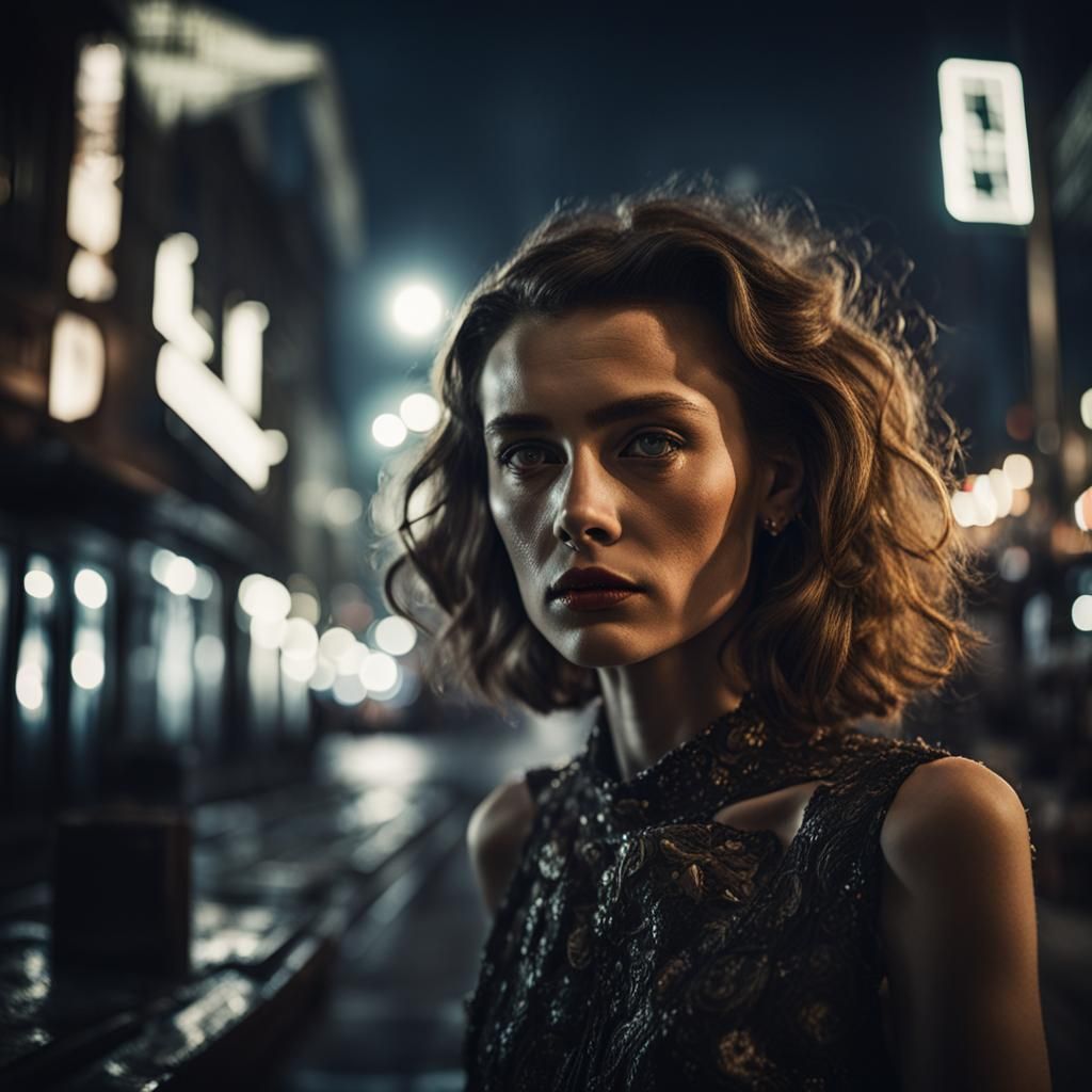 AI- village nightlife