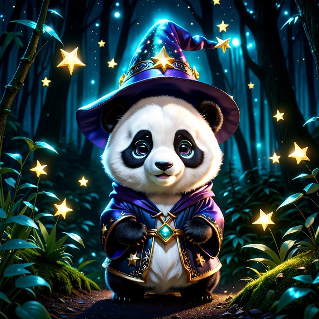 Cute panda - AI Generated Artwork - NightCafe Creator
