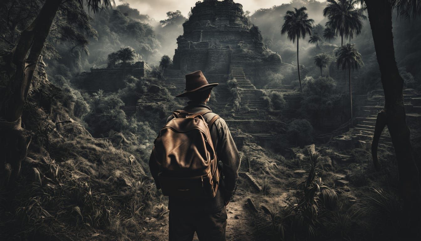 Lost amazonian ruins  by @Atatorus