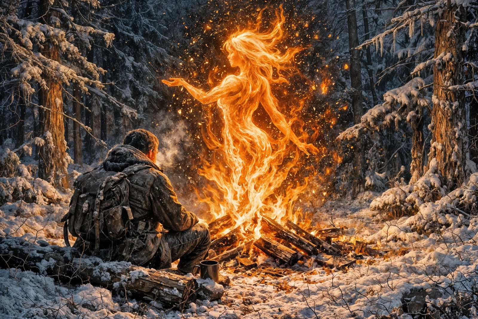 The Flame of Desire  by @Andre R