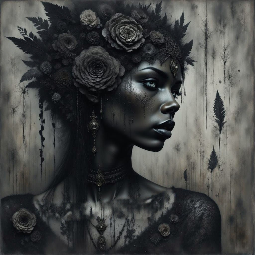 <lora:Mystic Intensity:1.0> <lora:Intricate Intensity:1.0> <lora:Abyss:1.0> <lora:Shadow whimsy:1.0> smoky gothic dark watercolor painting w...