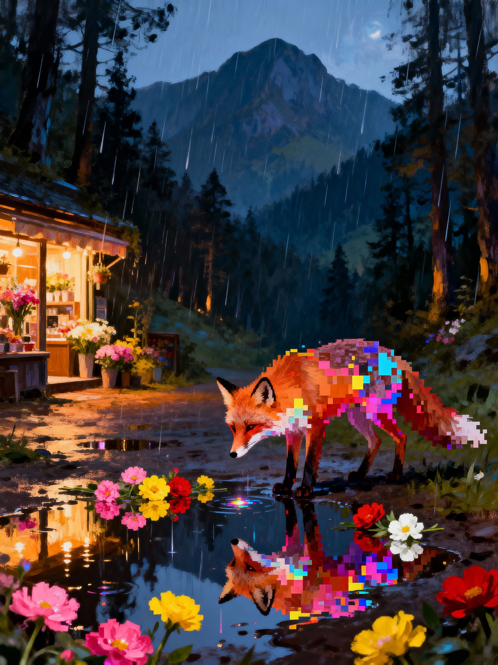 Ode to GlitchMeeple  by @Sapphire