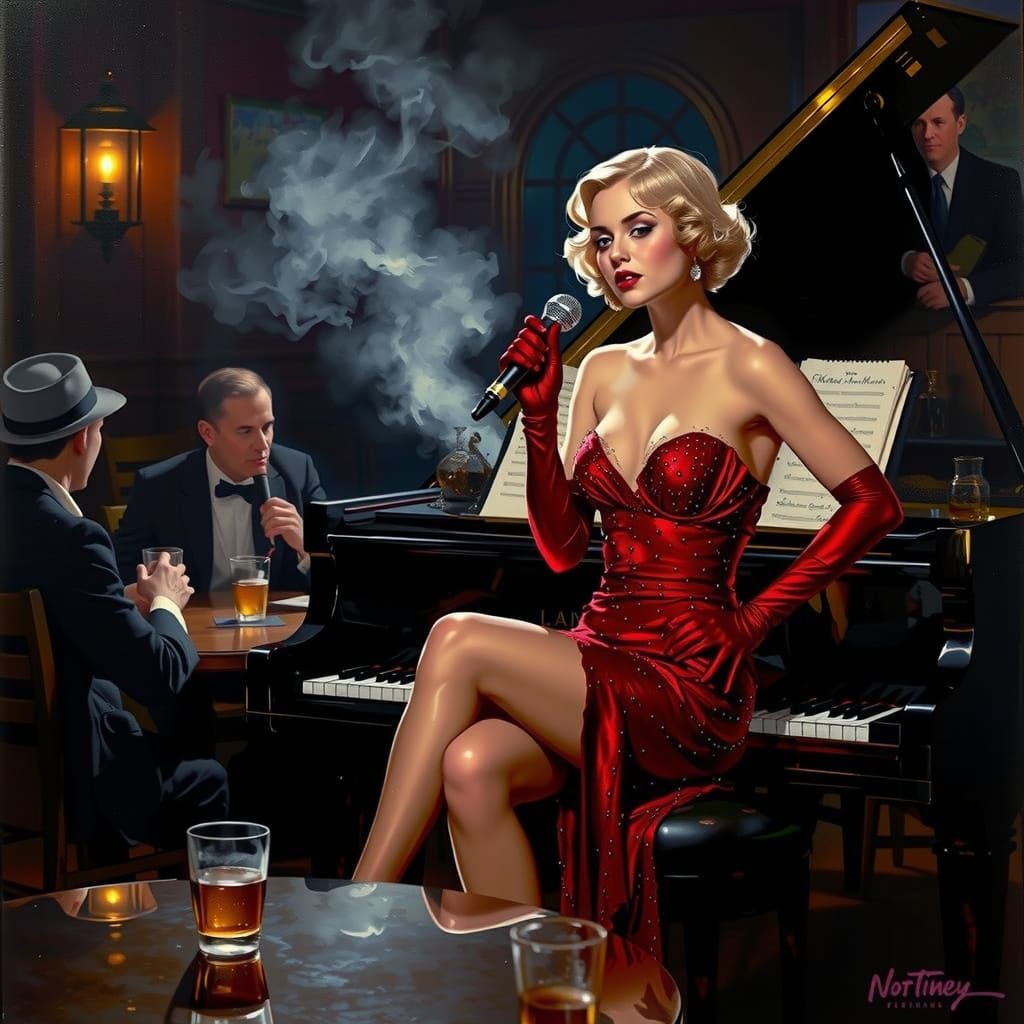 Inside a 1920’s speak easy.  by @tr3ylisha