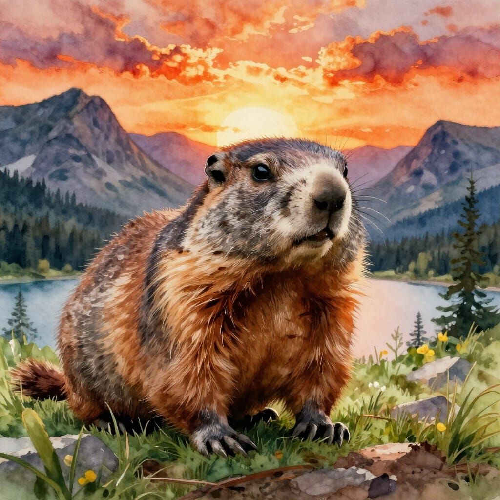  groundhog  by @snickrs