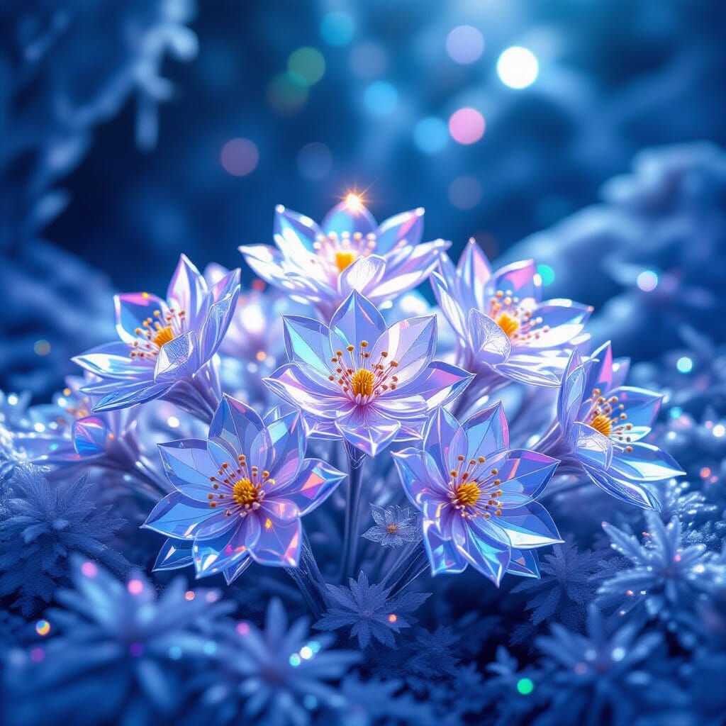 The winter of flowers  by @Gregory Schrupp