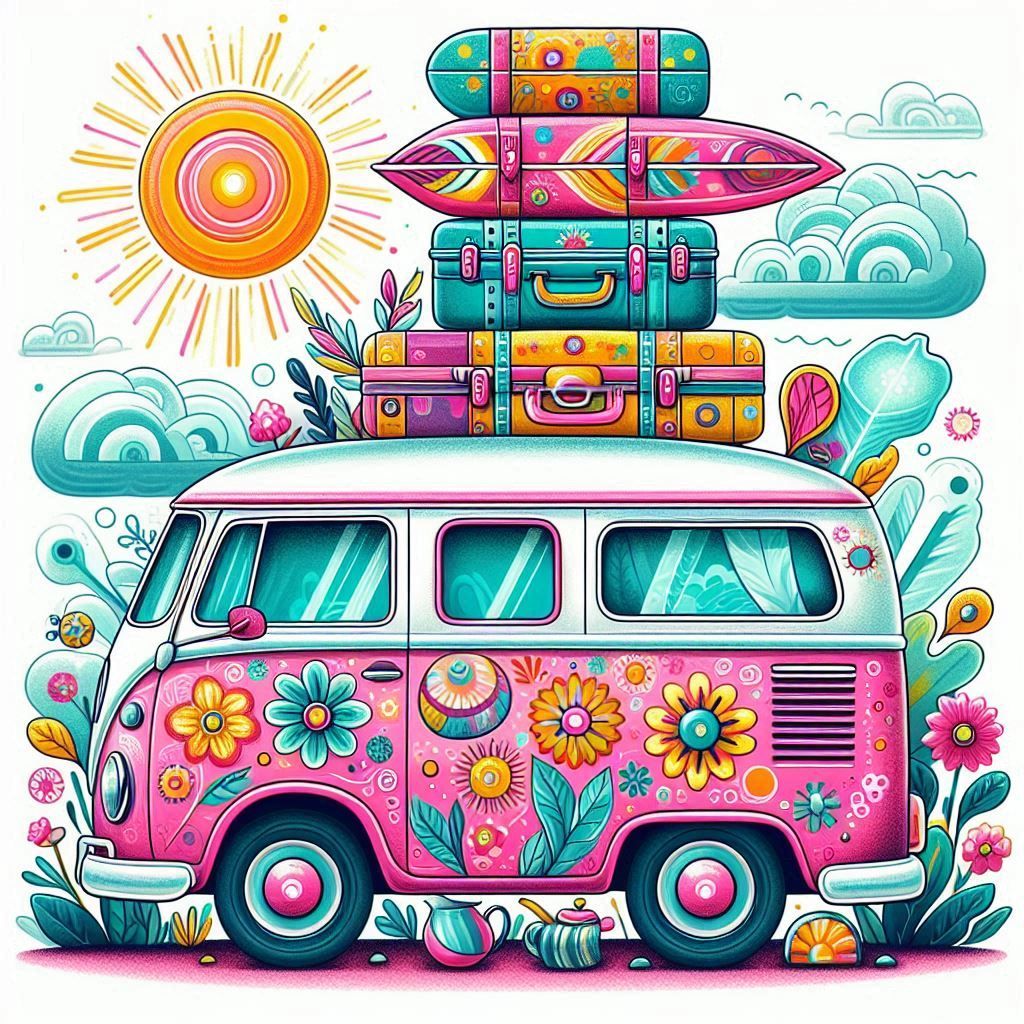 Colorful Caravan