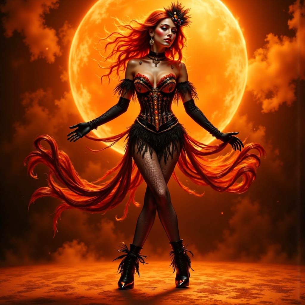 The Moon’s Red Temptress
