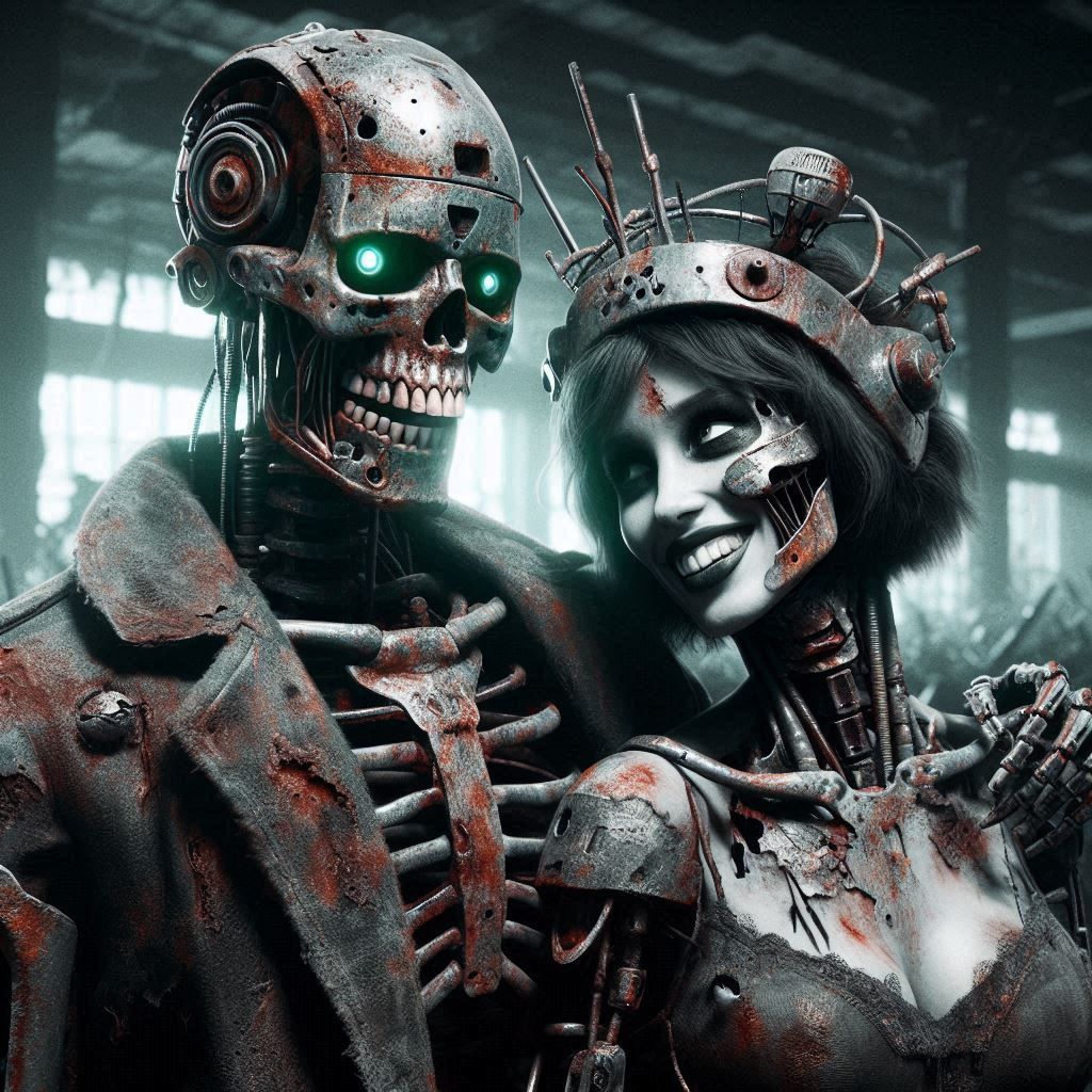 Skeleton robots fantasy