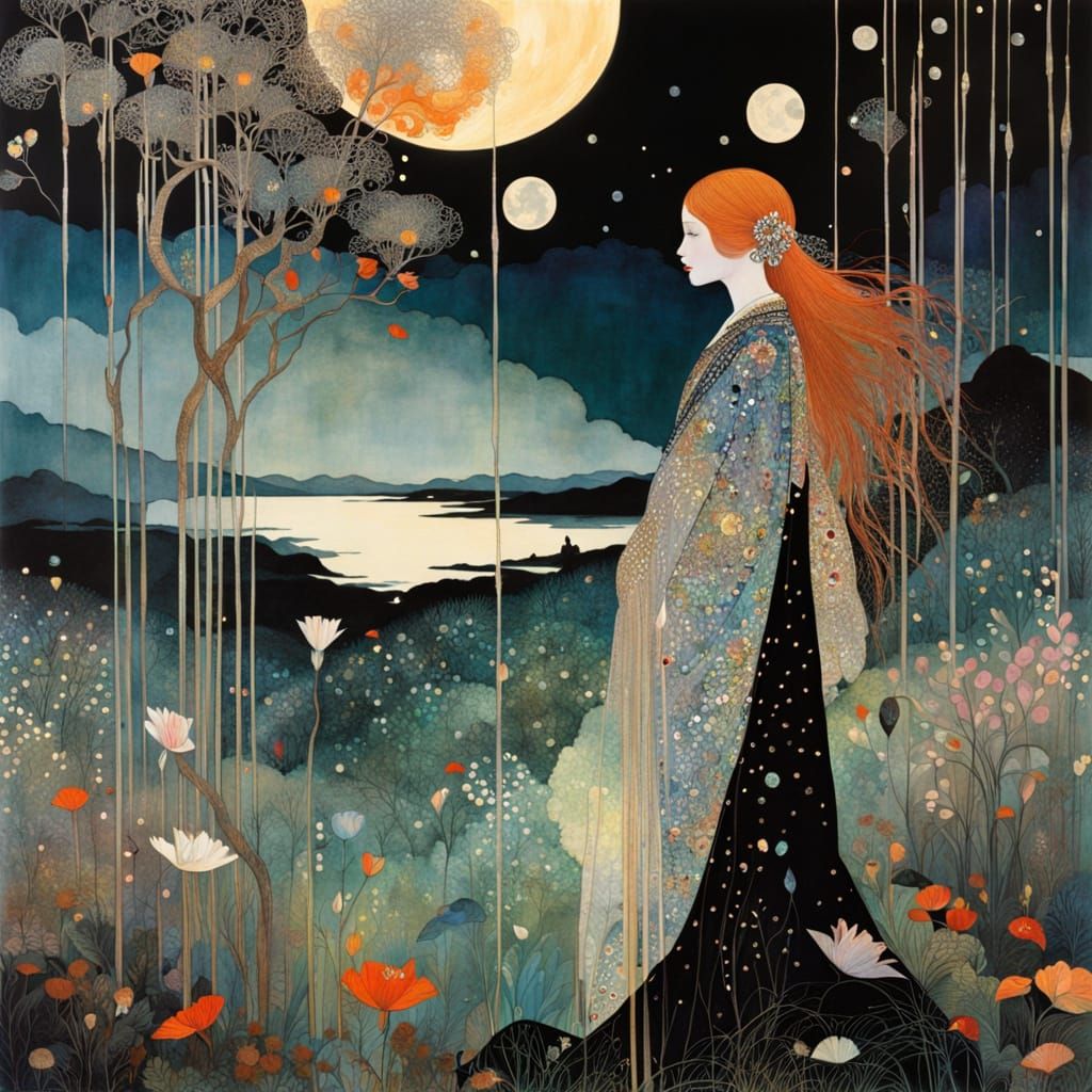 in style of Chiho Aoshima