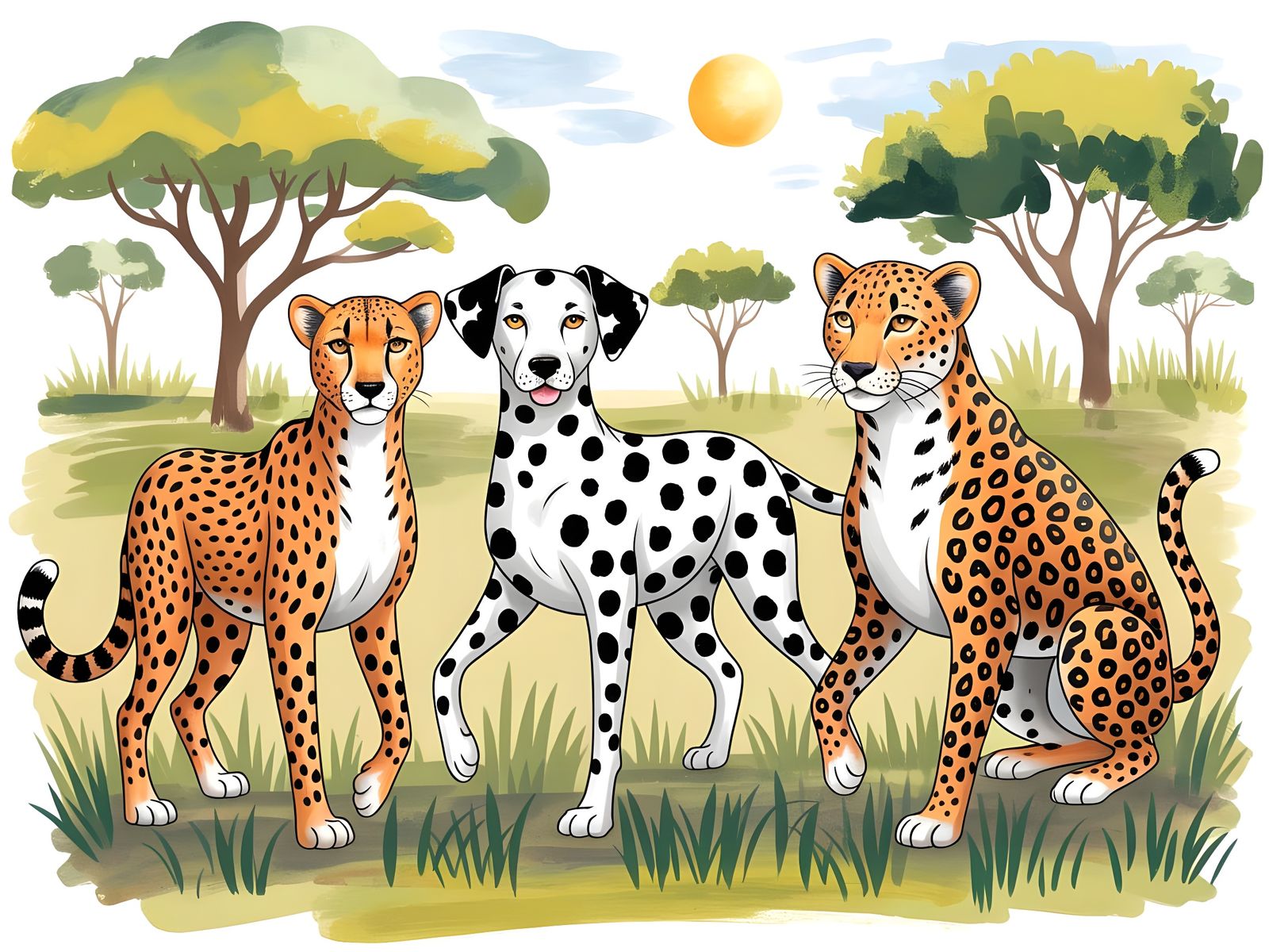 Polka-dotted Spotted Animals  by @Gary Murakami